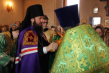 23-Архиерейское богослужение на праздник Входа Господня в Иерусалим  в Андреевском кафедральном соборе г.Усть-Каменогорска